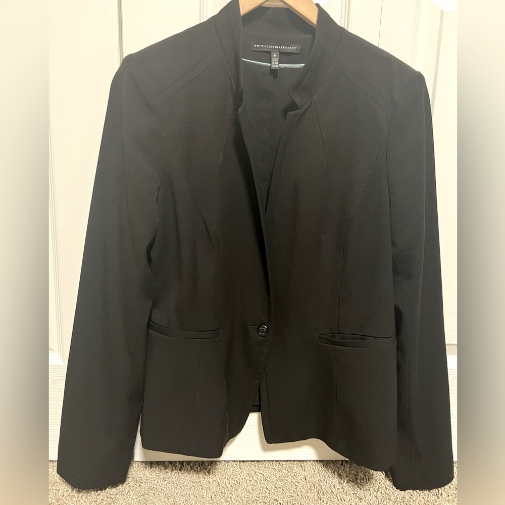 White House Black Market Black Blazer